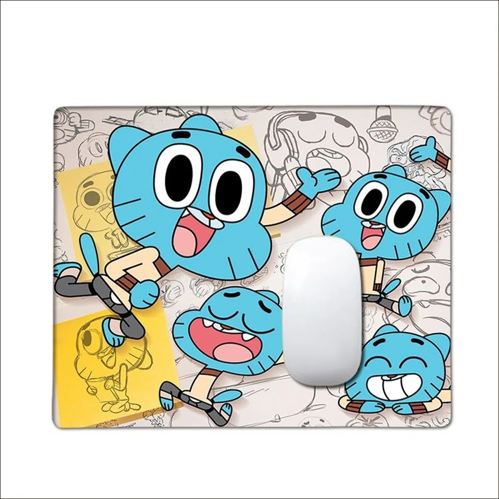 Коврик для мыши Gumballs-Darwins-Amazings-World маленький офисный коврик компьютерного стола