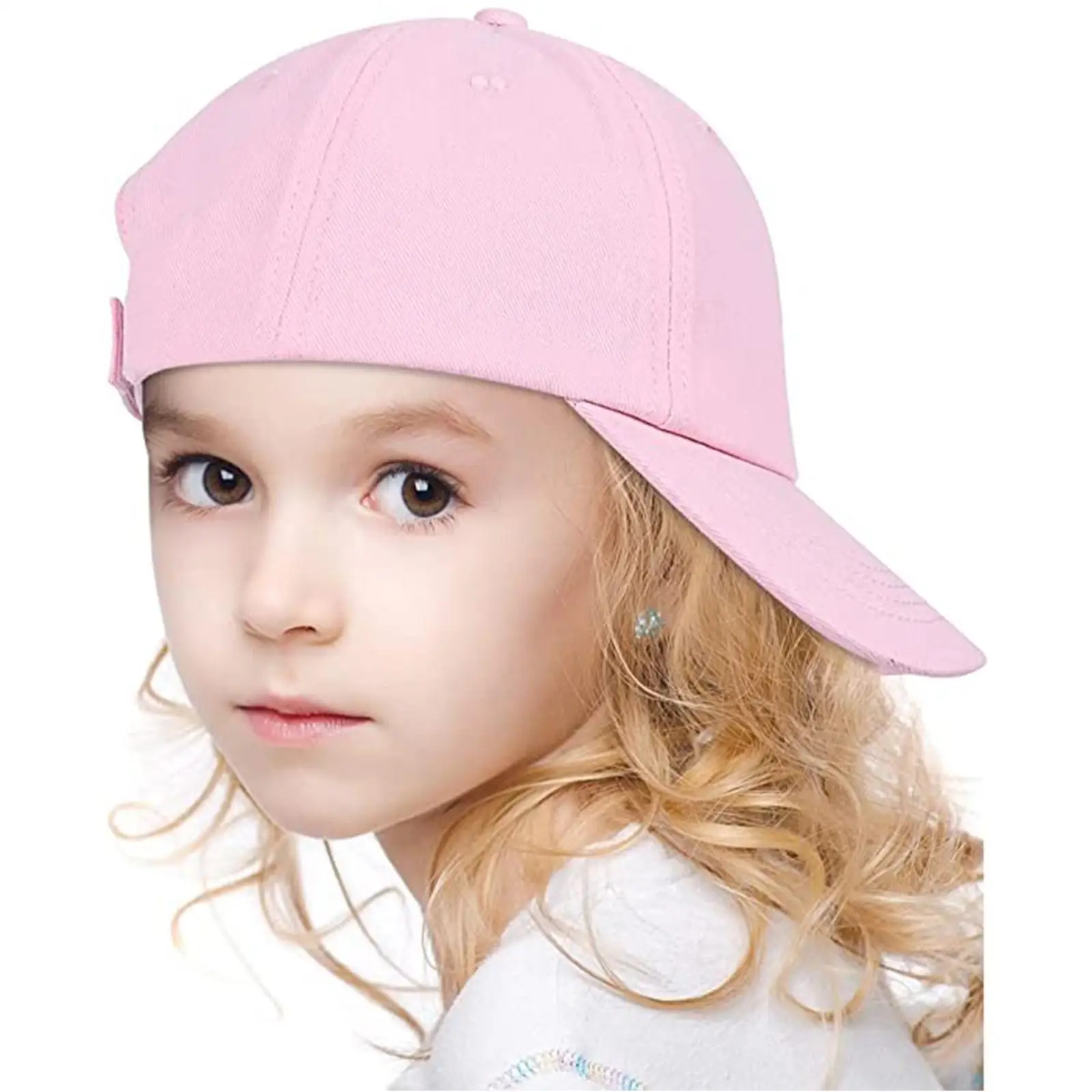 

1pcs Children's Baseball Cap 2022 Summer New Girls Boys Outdoor Sports Visors Hats Soft Cotton Adjustable Hats For Kids 52-56cm