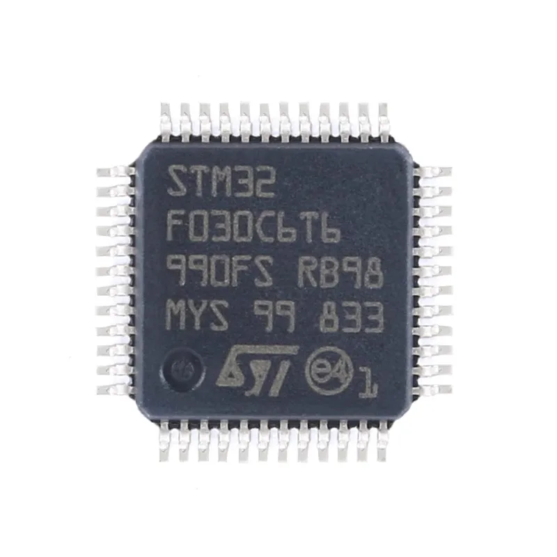 

10pcs/Lot STM32F030C6T6 LQFP-48 ARM Microcontrollers - MCU Value-Line ARM MCU 32kB 48 MHz Operating Temperature:- 40 C-+ 85 C