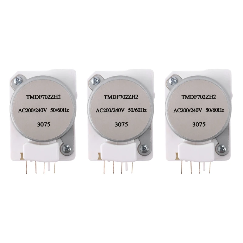 

3X Refrigerator Defrost Timer Refrigerator Defrost Timer Defrost Controller Starter TMDF702ZH2