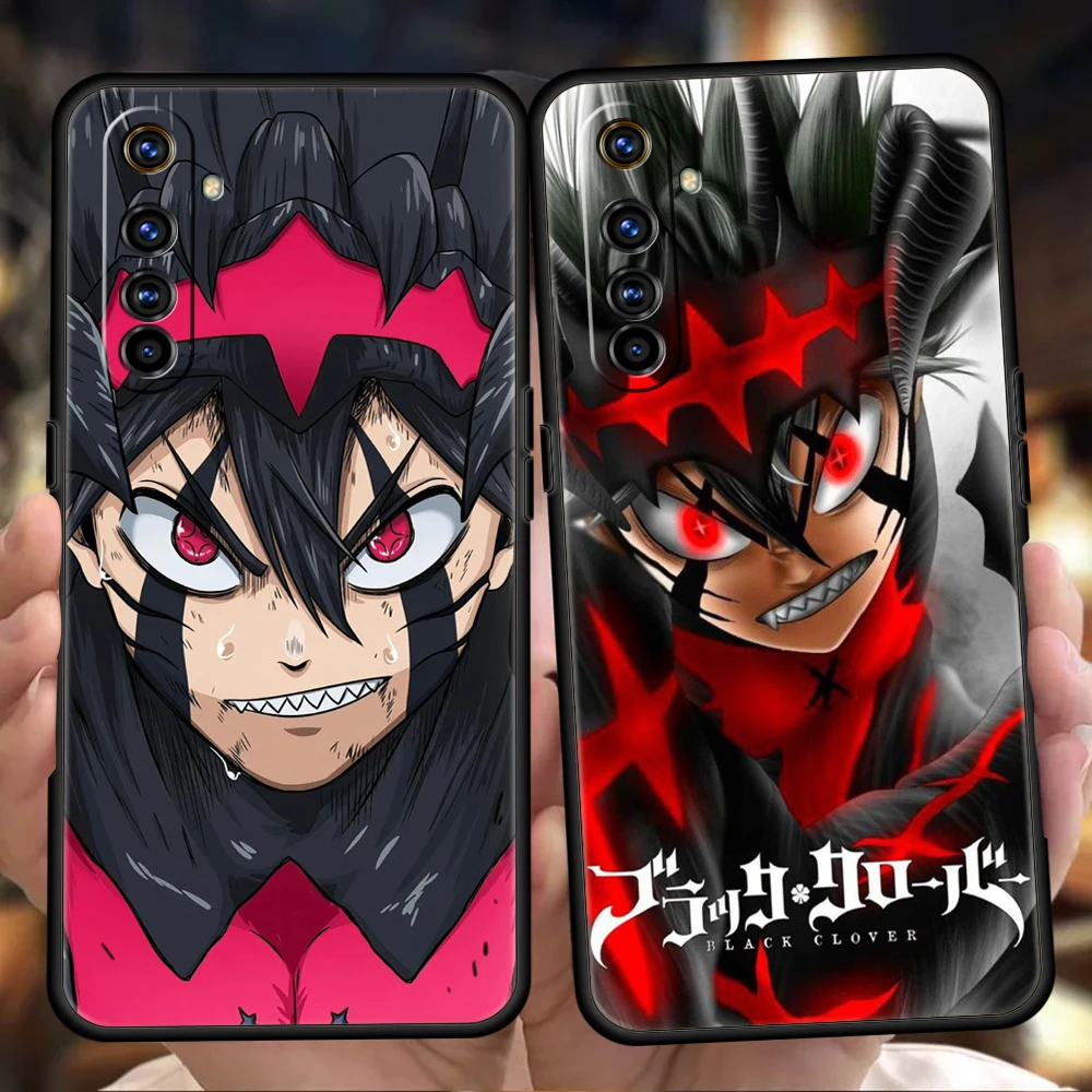 

Black Clover Anime Asta Phone Case Cover for Oppo A12 A15 A16 A74 A76 A54 Reno 6 7 Find X5 Pro A9 2020 Plus 5G Silicone Soft Bag