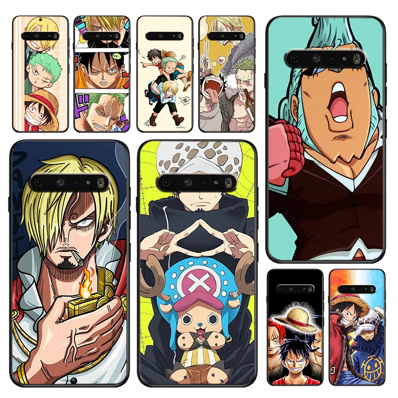 

Anime One Piece Cool For LG V50 V60 G8 ThinQ 5G K51S K41S K71 K61 Q60 V30 K92 K22 Silicone Soft TPU Black Phone Case Cover Capa