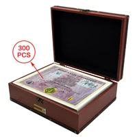 300pcs/box Large Special Zimbabwe Top Nonillion Containers with Serial Number with Exquisite Leather Box Business Gifts