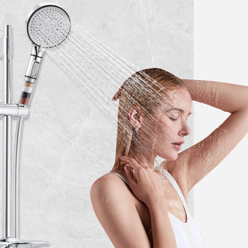 Душевая насадка высокого давления с 5-режимным антиккальєвым фильтром