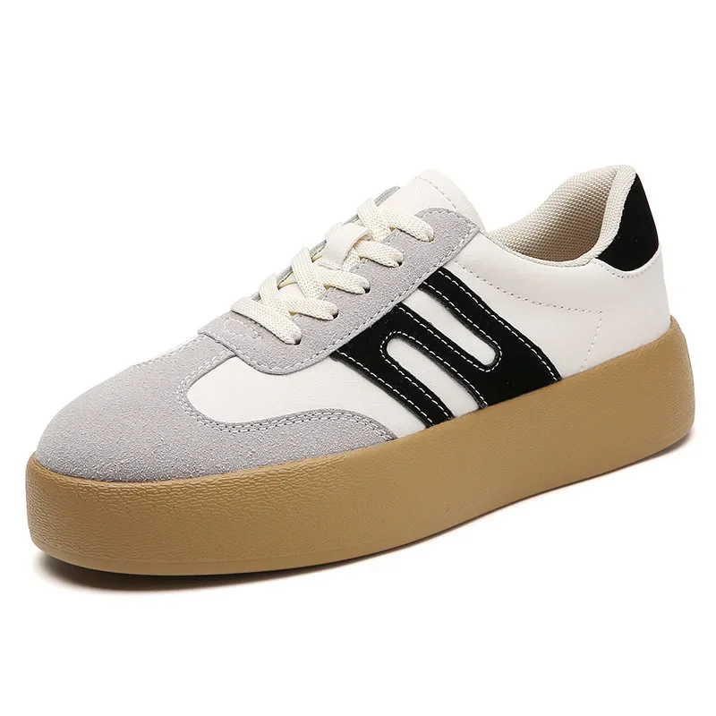 Кроссовки спортивные женские на толстой подошве повседневная обувь для