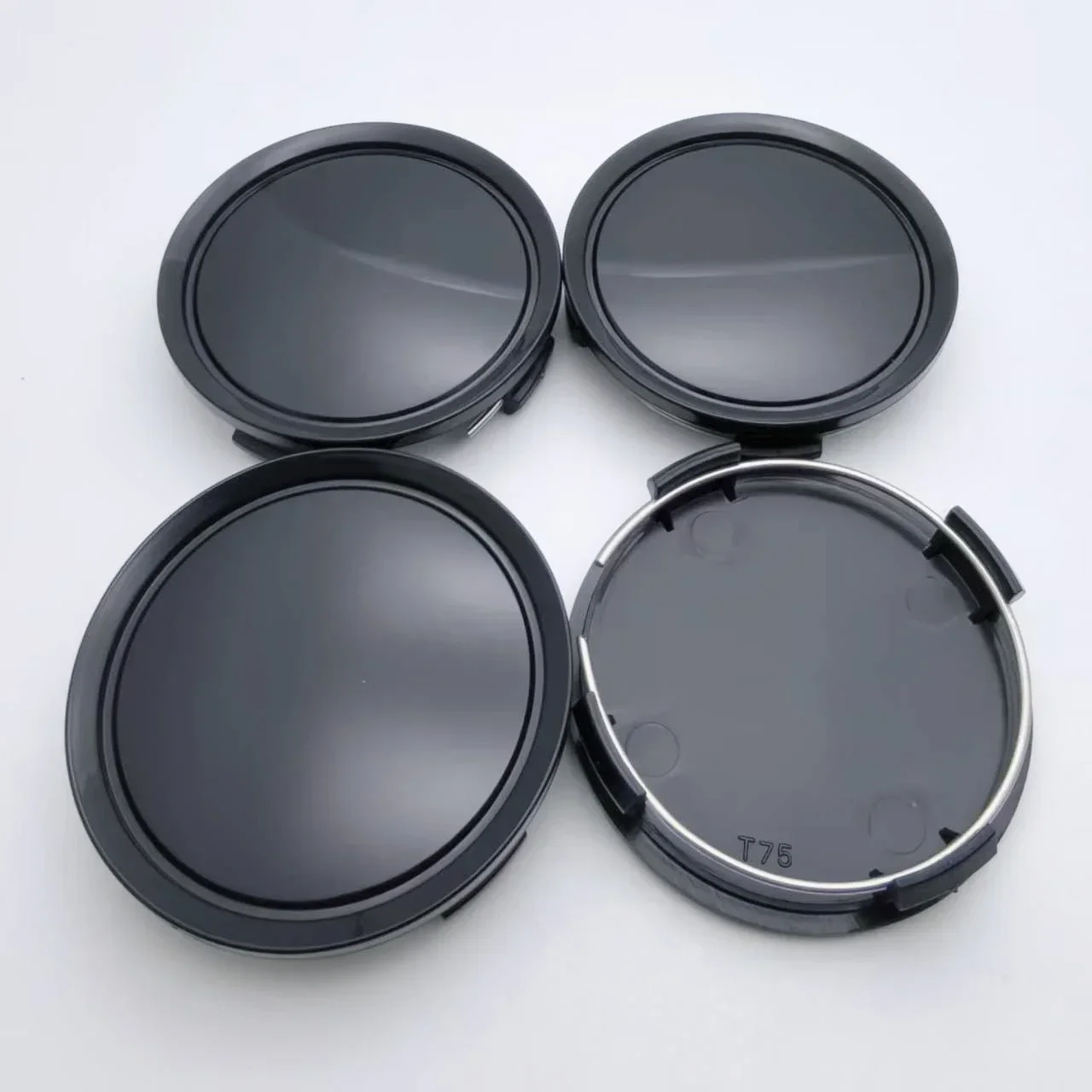 

4 шт., центральные колпаки из АБС-пластика 74 мм с эмблемой 65 мм, логотипом, аксессуары для стайлинга автомобилей для VW Bmw, замена колпака ступицы обода, значок