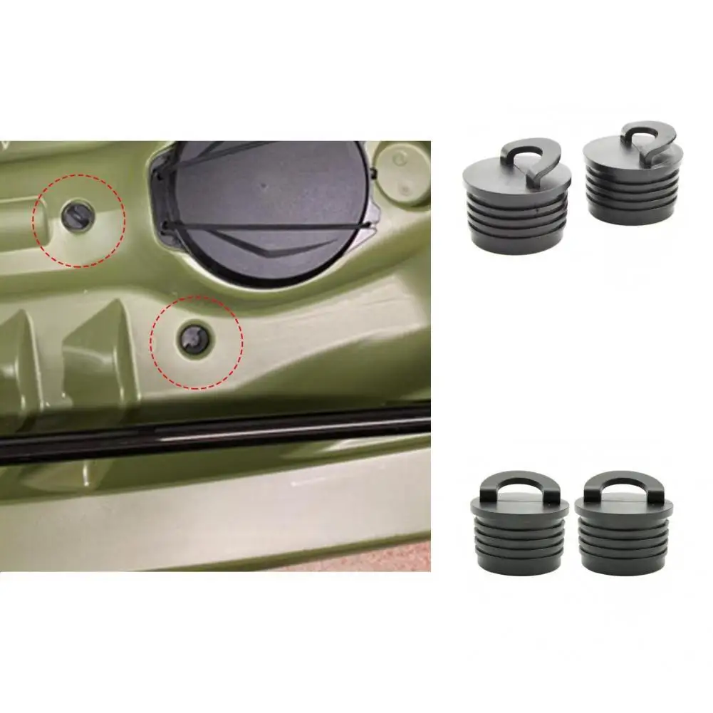 

Accessories 2Pcs Compact Professional Scupper Bung Lightweight Water Stopper Simple Installation for Assault Boat
