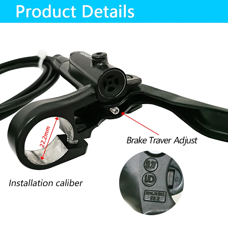 Shimano MT200 MT201 M315 MTB Mountain Bike Hydraulic Disc Brake MT200 Brakes 2 Piston 3 Finger Steel Lever BL-MT200