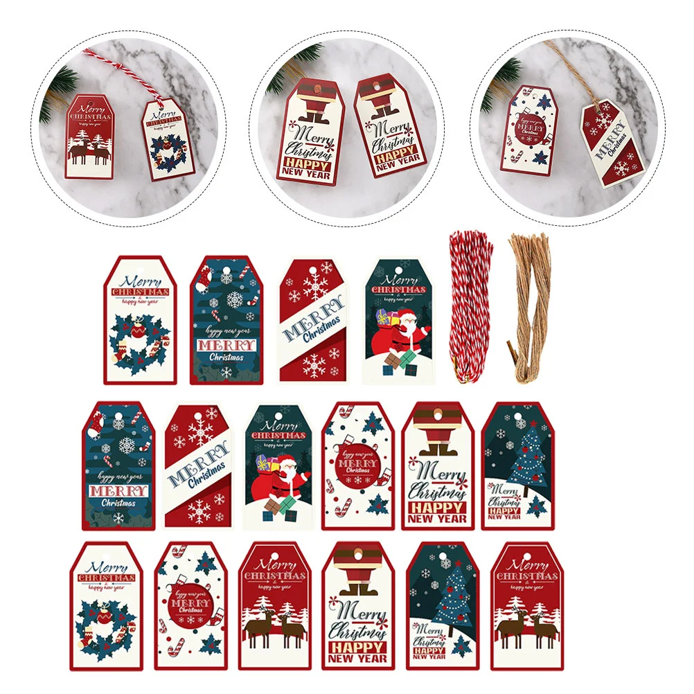 

Ярлыки, рождественские подвесные подарочные ярлыки, бумажные карточки для упаковки с именами, ярлыки для вечеринок, праздничные ярлыки, вер...