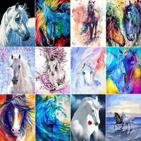 horse canvas diy painting by numbers kit acrylic paint by numbers wall art special gift canvas painting on canvas home decor