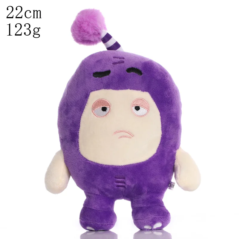 Милые плюшевые игрушки Oddbods куклы милый анимационный сокровище солдата мягкая