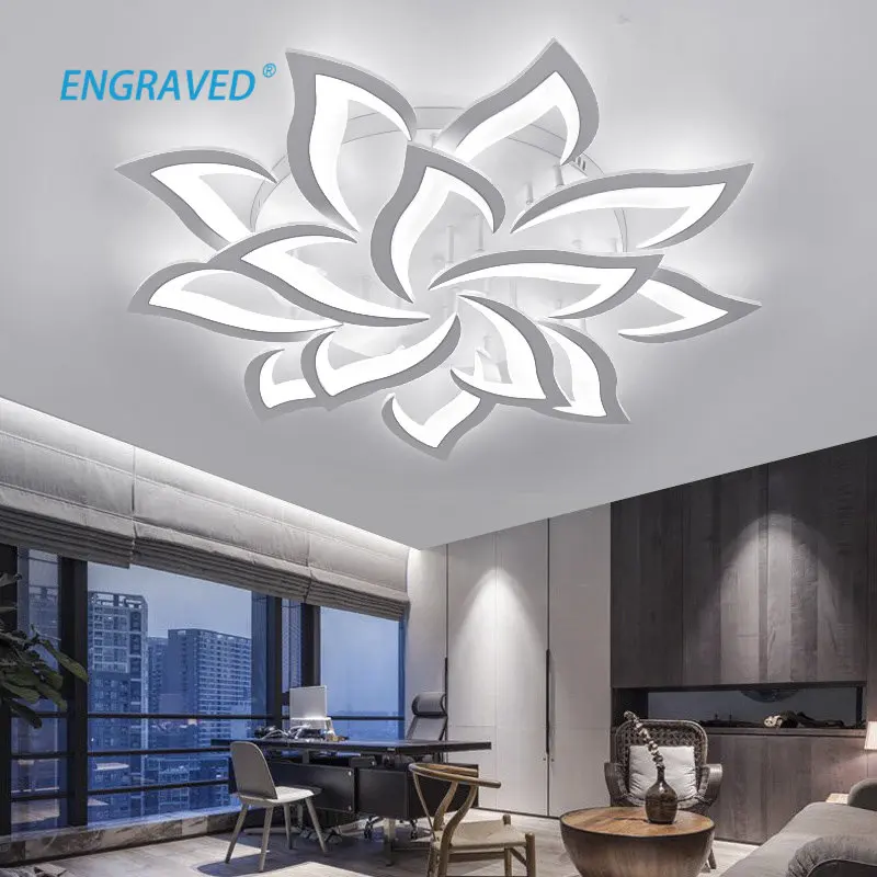 LED Ceiling Light Living Room Lamp Ceiling Lights Modern Minimalist Ceiling Lighting Led Lights for Room Acrylic Bedroom Lamps