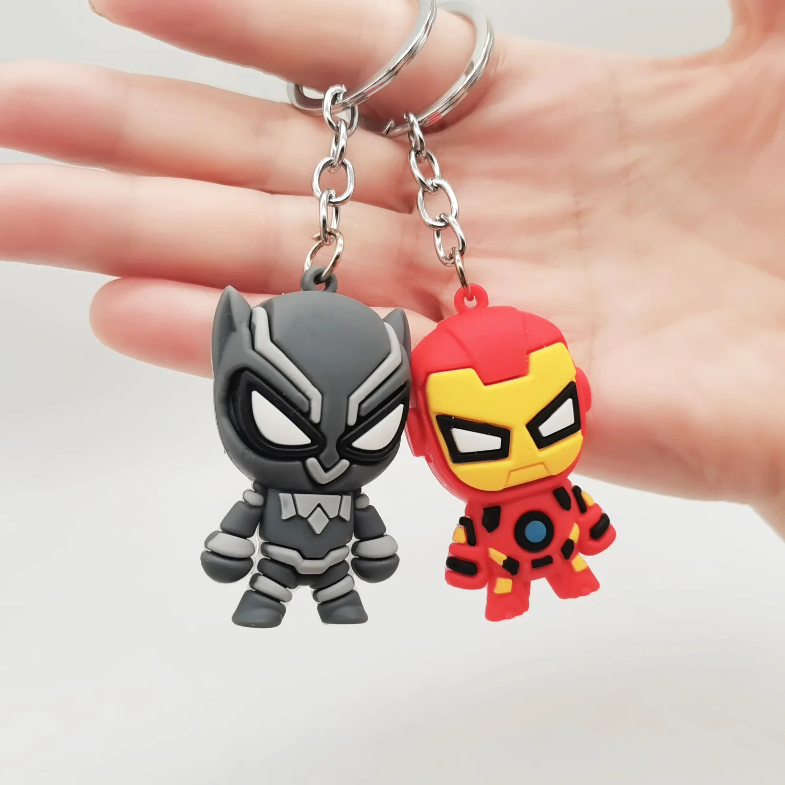 Marvel Мстители Черная пантера экшн-фигурки набор игрушек Халк Капитан Америка Thanos