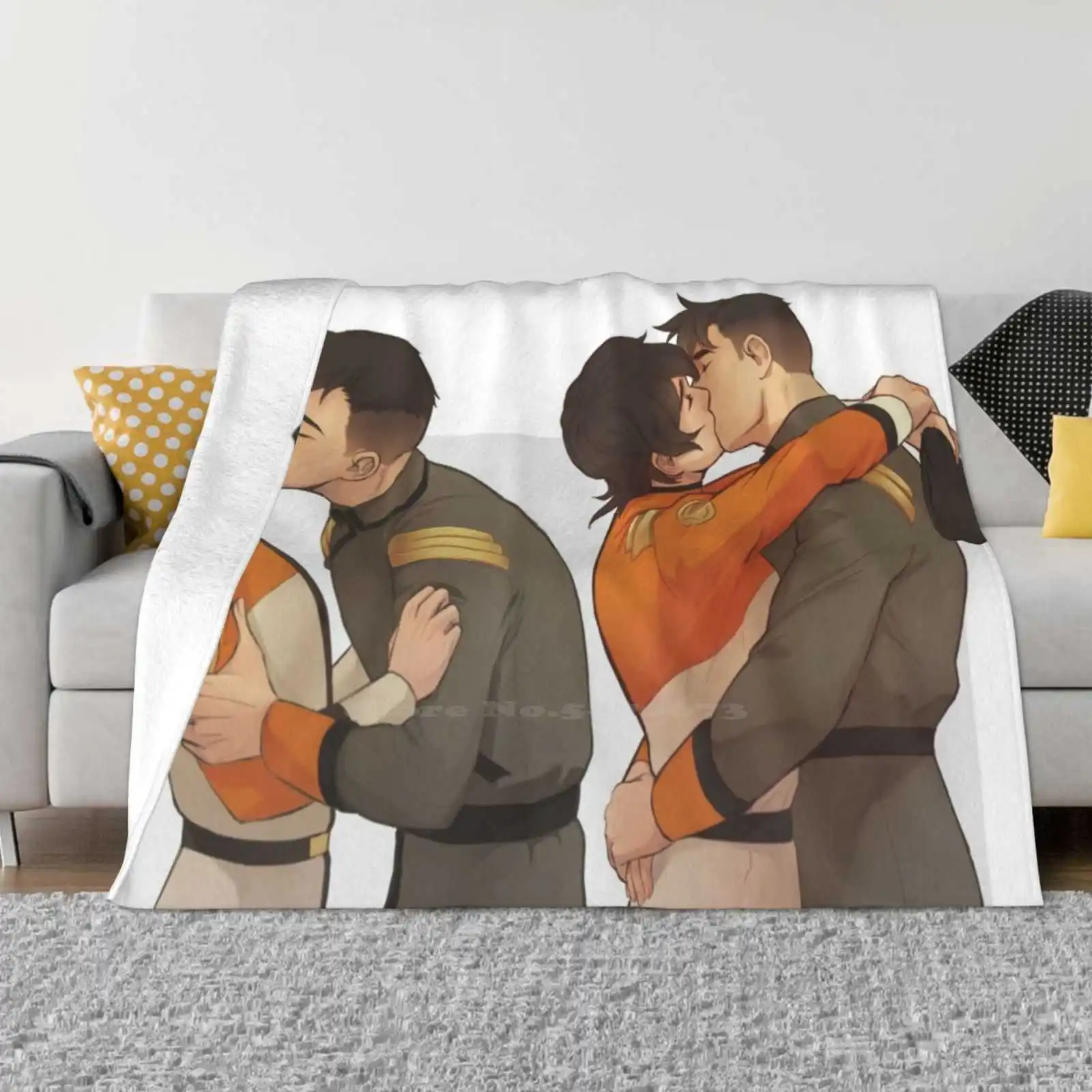 Мягкое теплое одеяло Garrison Kiss Sheith Keith Kogane Takashi Shirogane