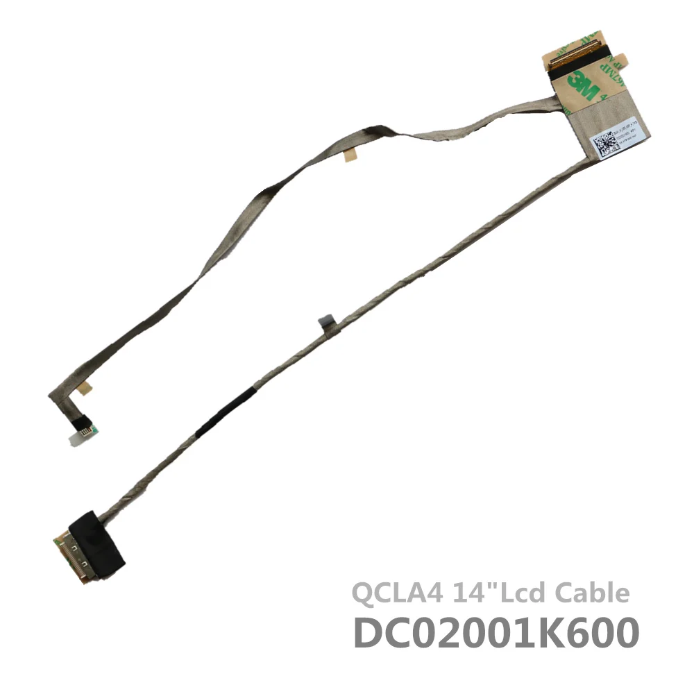 ЖК-кабель QCLA4 DC02001K600 для Samsung NP355E4X NP355V4C NP350V4C 3440VX 3440EC 3445VC 3445VX LCD Lvds кабель