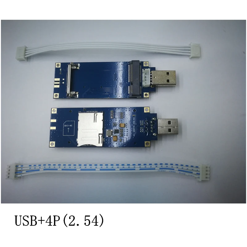 

Плата адаптера Mini PCIE-USB со слотом для SIM/UIM карты для 4G модуля
