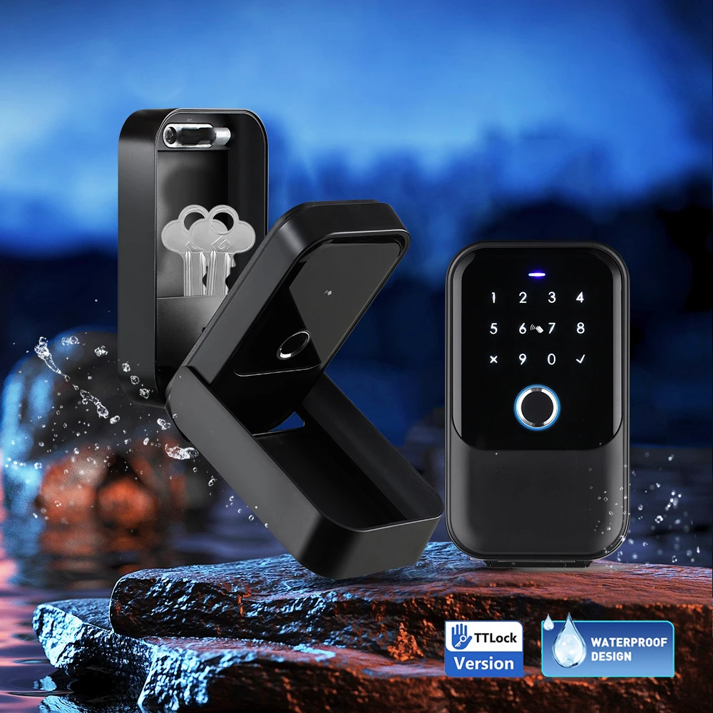 Сейф Для Ключей TTlock Bluetooth Wi-Fi Цифровое Хранилище Настенное Распознавание