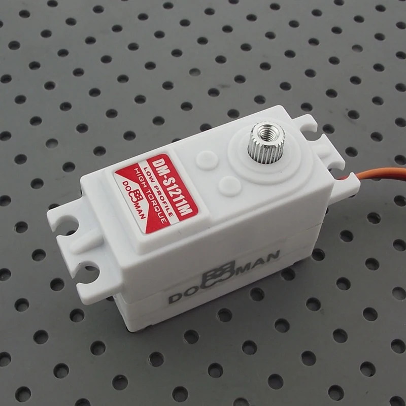 DORCRCMAN DM-S1211M Металлическая шестерня 12 кг с высоким крутящим моментом RC рулевое