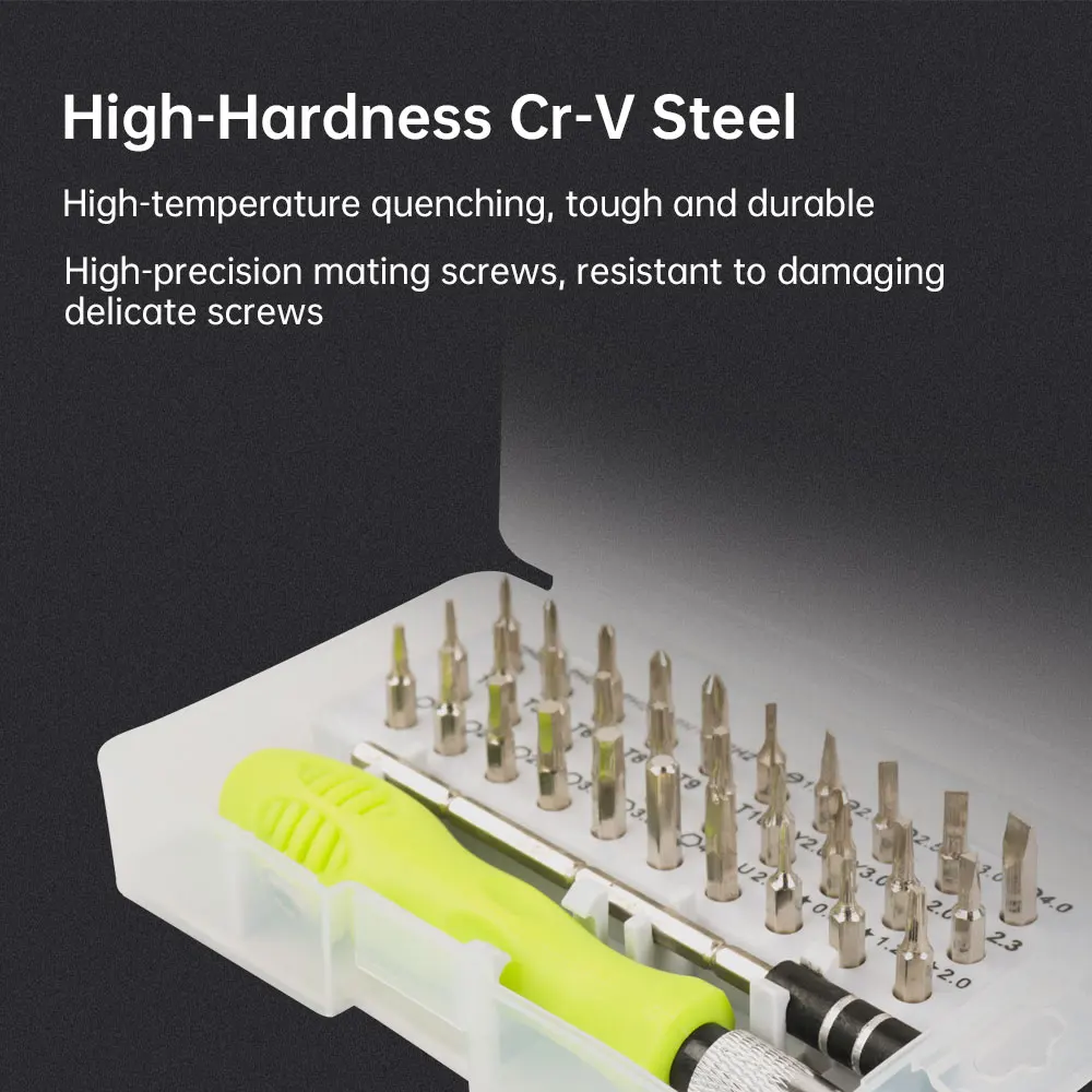 1 Набор 32 в маленький отверток мини набор магнитных отверток-содержит биты для