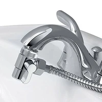 diverter home kitchen durable faucet splitter water tap sink valve bathroom practical silver accessories copper adapter