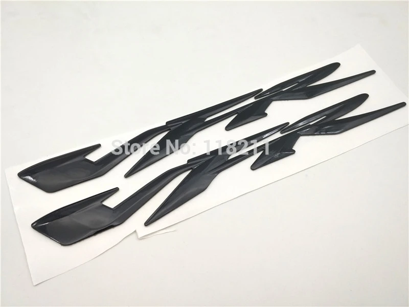 

2 шт./пара VFR 3D приподнятая Наклейка Наклейки 23x2,8 см подходит для HONDA VFR 400 800 1200 Мотоцикл Велосипед