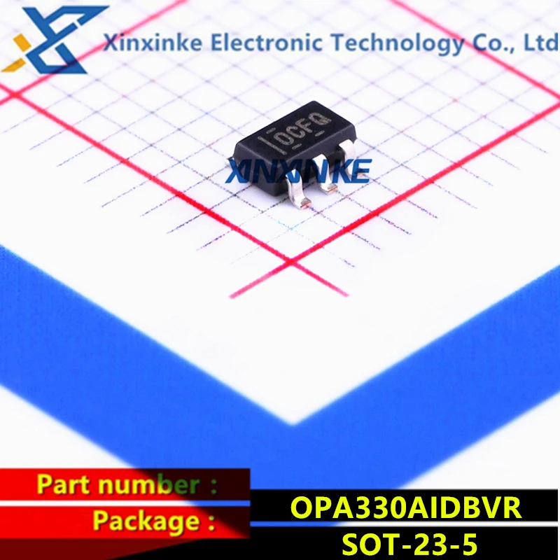 

OPA330AIDBVR Mark: OCFQ SOT-23-5 Precision Amplifiers Lo Cost Prec CMOS Op Amp Zero Drift Rail-to-Rail Brand New Original