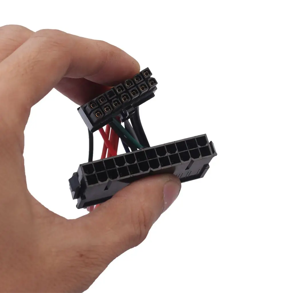 Кабель питания 15 см шнур 18AWG провод ATX 24 контакта на 14 контактов адаптер-кабель для