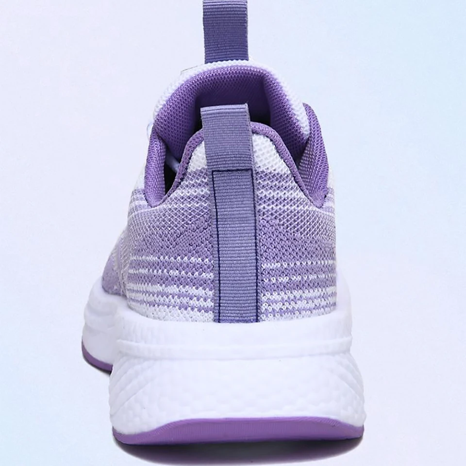 Loekeah Breathable Running Sneakers For Women Lightweight Outdoor Mesh Mix Colors Casual Shoes Soft Athletic Footwear Female