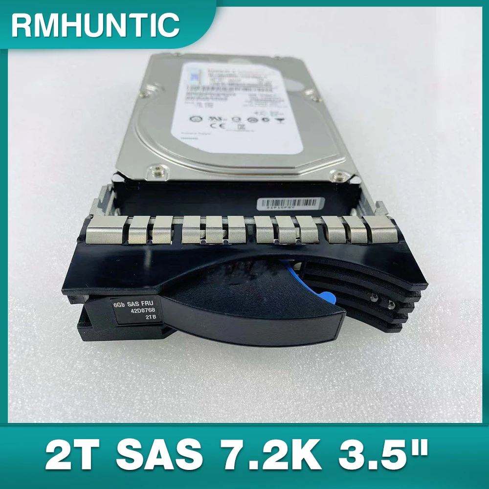 Enlarge HDD For IBM Server Hard Disk 42D0767 42D0768 2T SAS 7.2K 3.5