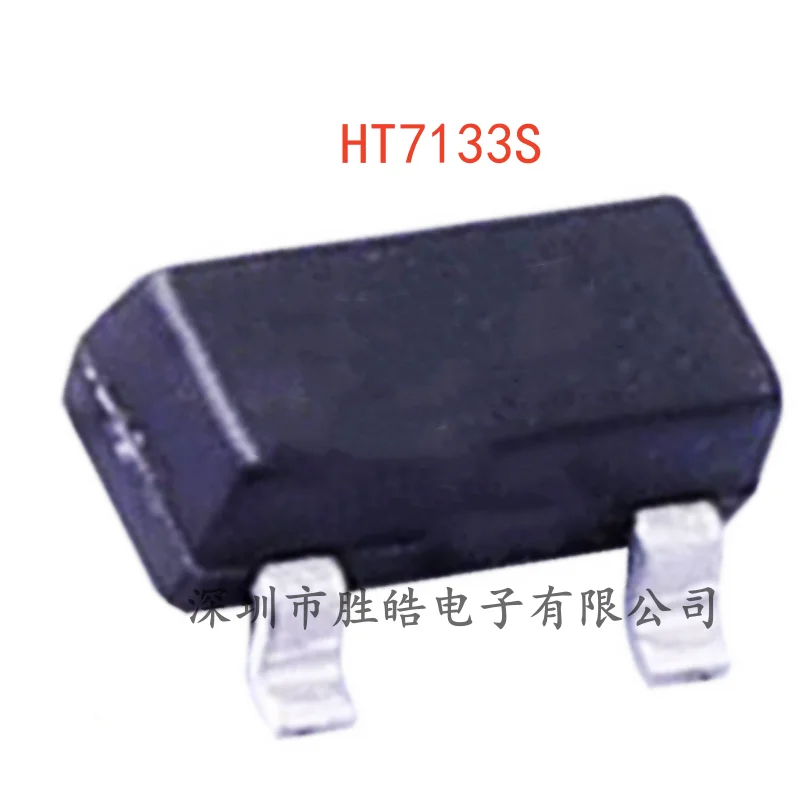 

(10PCS) NEW HT7133S 7133S 100mA Low Differential Voltage Linear Regulator SOT-23 HT7133S Integrated Circuit