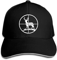 holiday gift unisex deer hunting baseball caps adjustable sandwich bill peaked caps outdoors sports hat trucker hat sandwich hat