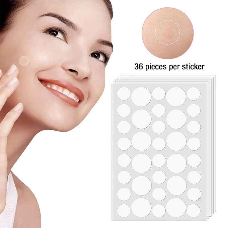 360 шт. невидимые пластыри от прыщей гидроколлоидные против пятна следы консилер