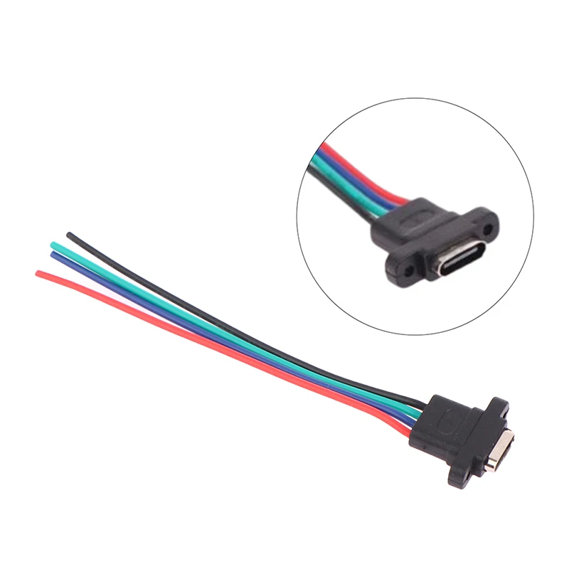 

Водонепроницаемый USB C разъем 4P