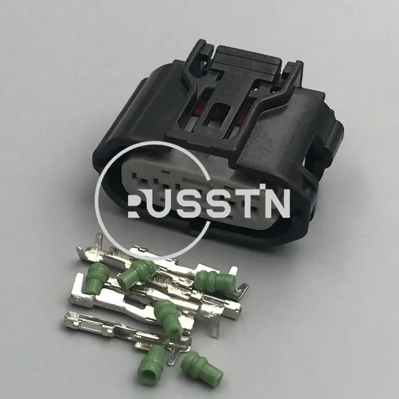 

1 комплект, 6-контактный разъем педали акселератора переменного тока в сборе, разъем реверсивного радара MAF для Toyota Subaru Mazda 12831 6189-7100 TS 025