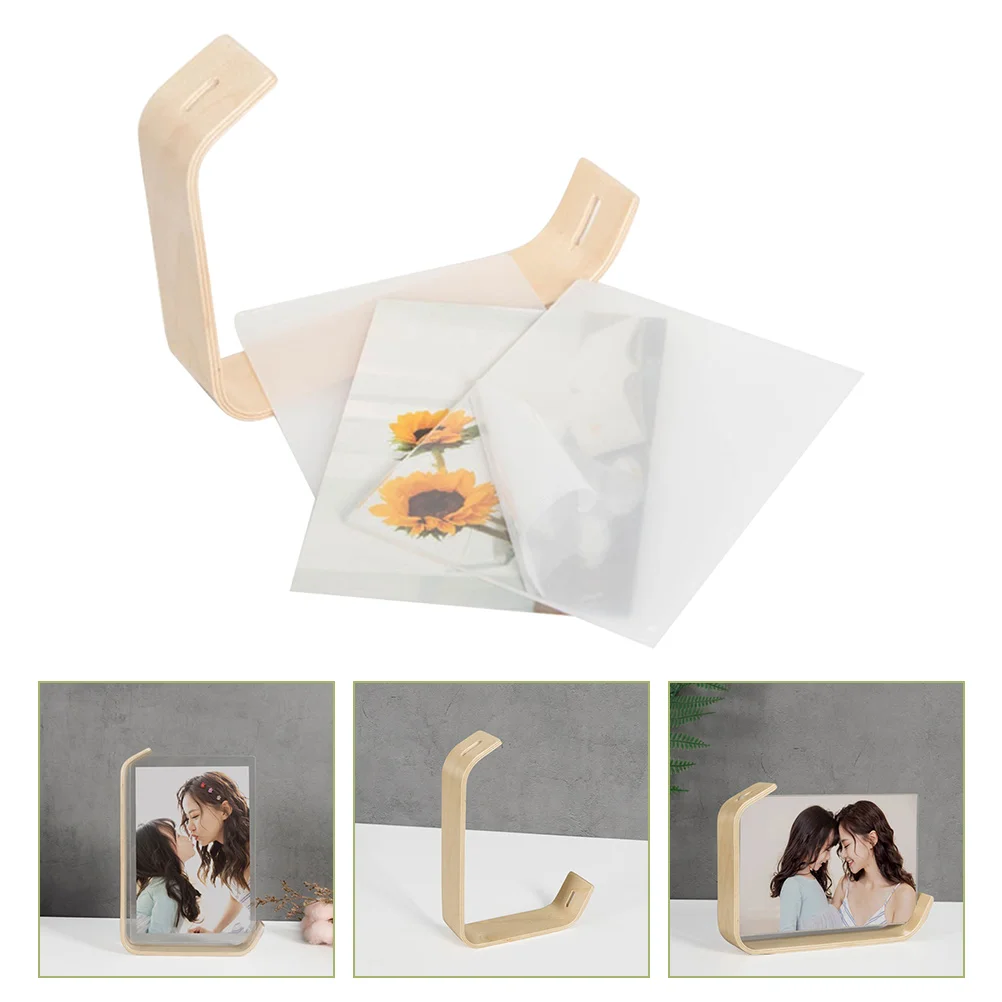 

Picture Frames Stand Modern Style Photo Frames Transparent Photo Display Frame