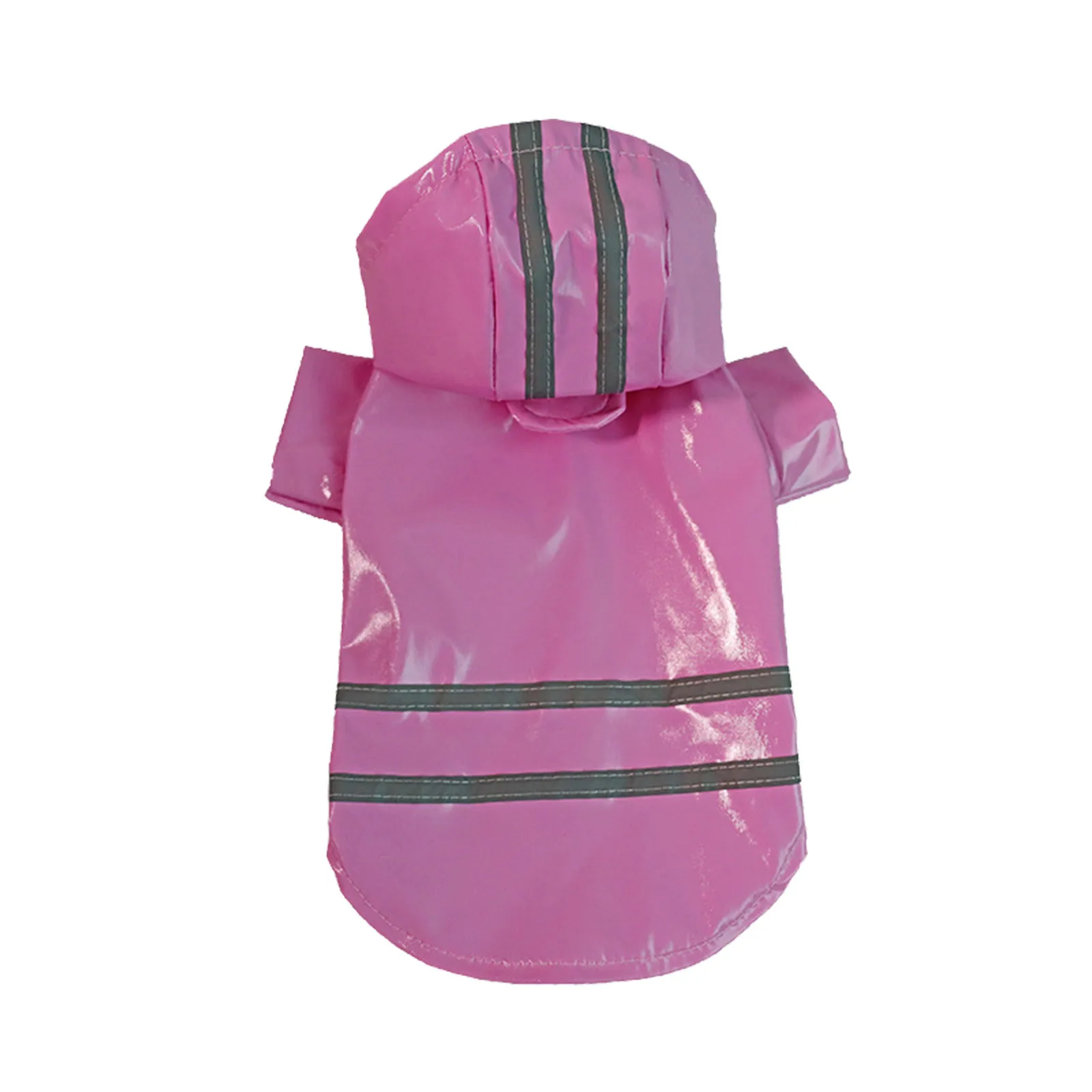 

Raincoat Pet Teddy With Hood M Dog Dog Raincoat Strip Reflective Raincoat Big Size Little Pet clothes