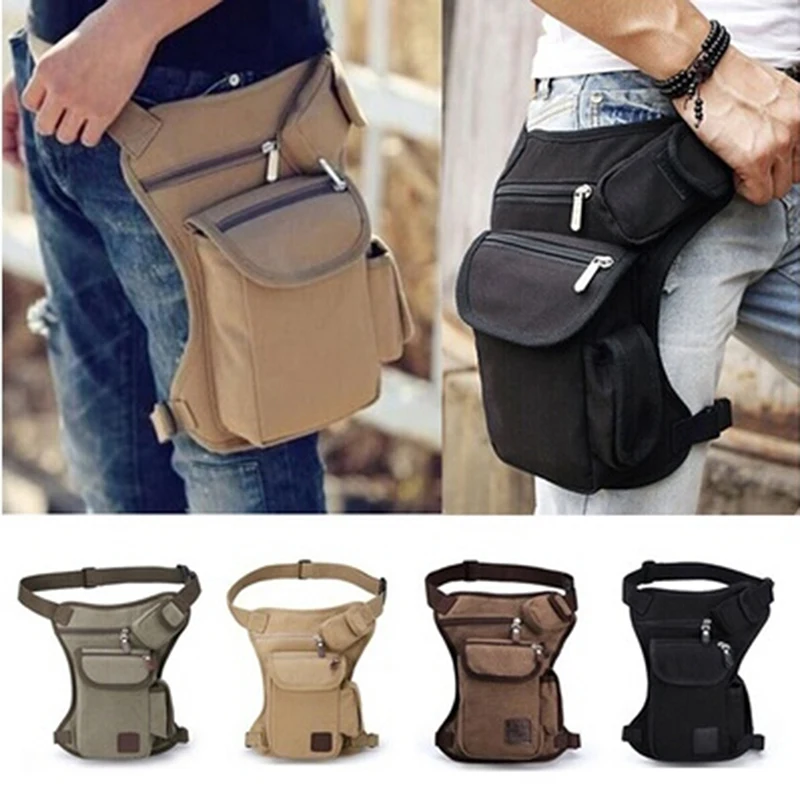 

Outdoor Waterproof Tactical Military Solid Utility Thighnylon Pouch Waist Belt Pouch Sports Bag Bolsa Running Bag For Women