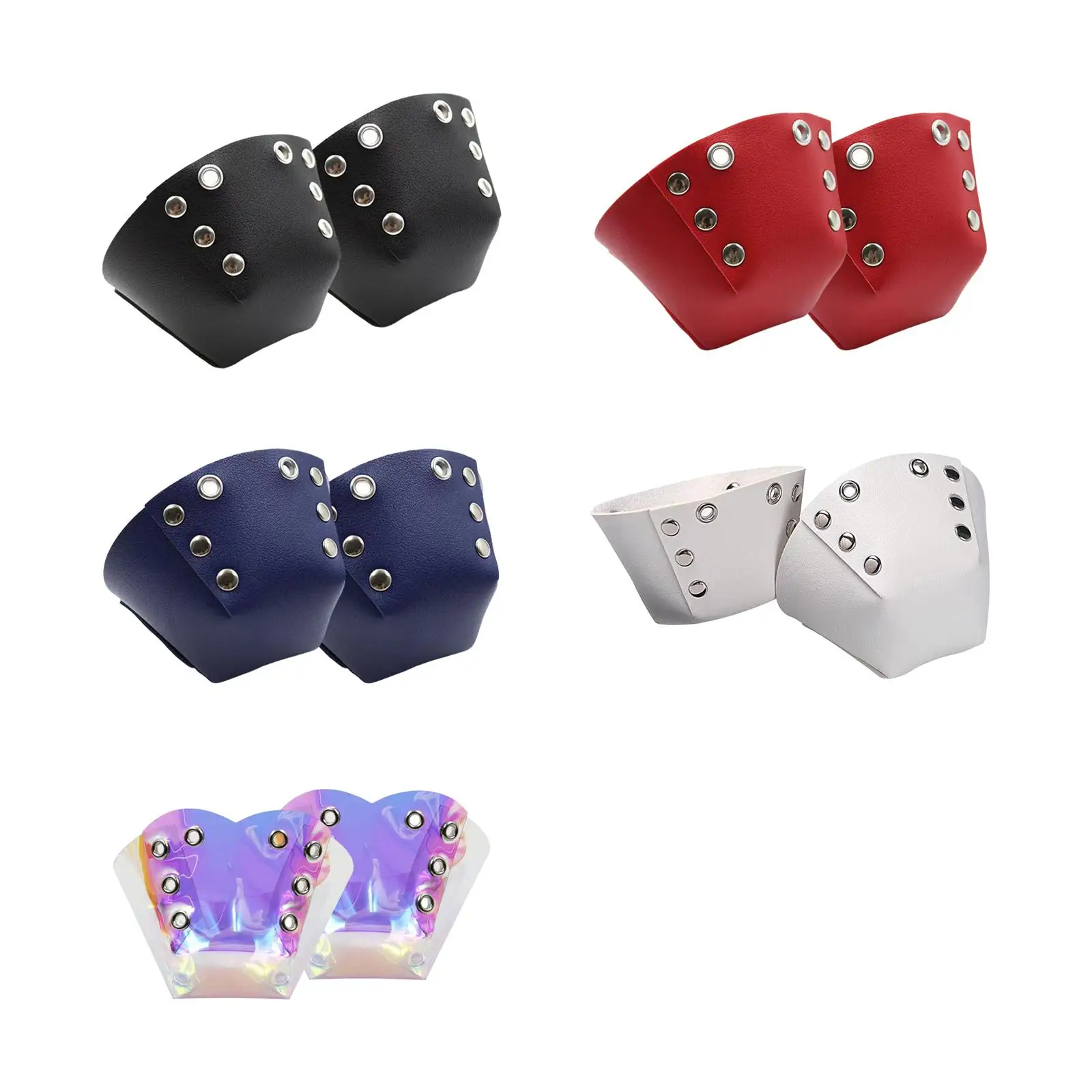 

1 Pair Roller Skate Toe Guards PU Leather Removable Outdoor Equipment Sports