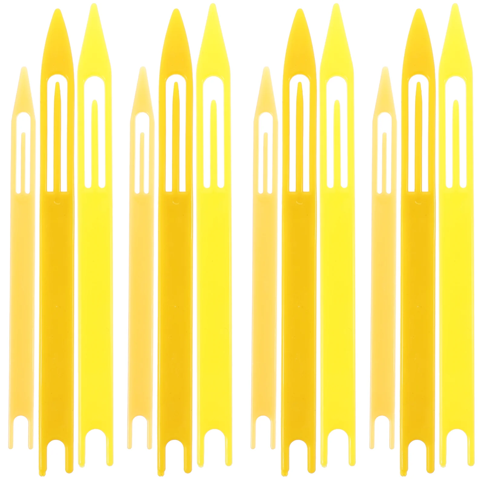 

20 Pcs Accessories Mending Shuttle Braid Netting Needle Shuttles Plastic Fish Repair Tools