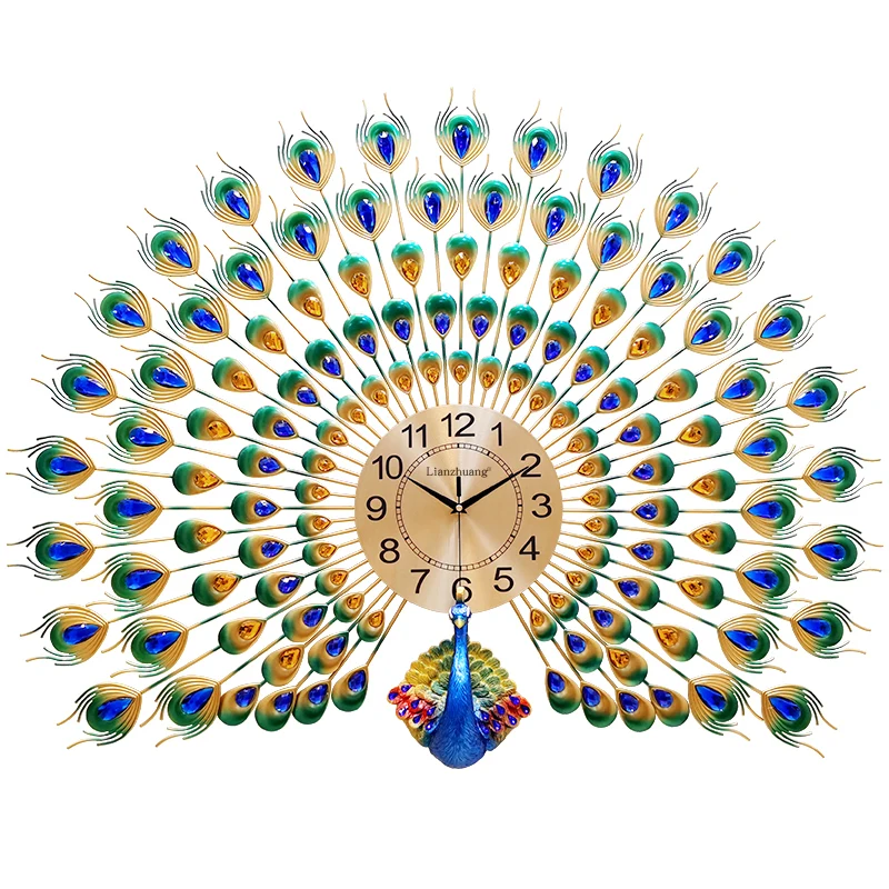 

Огромные металлические скандинавские креативные Роскошные беззвучные настенные часы для гостиной настенные часы для спальни современный домашний декор