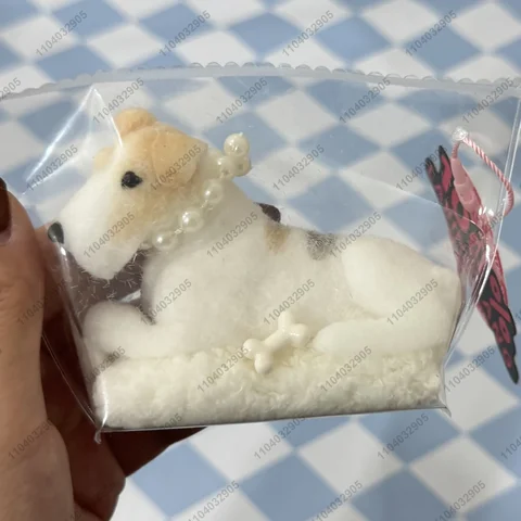 Foxhound Dog Taba Squishy Силиконовая ручная роспись Собачий щенок Нечеткая игрушка для сжимания животных Моти Игрушка для рук Расслабление стресса