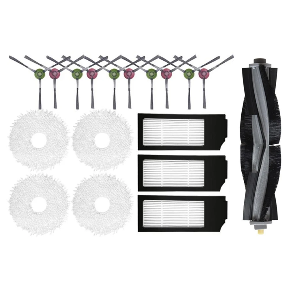 

For ECOVACS DEEBOT X1 TURBO OMNI Robot Vacuum Cleaner Mop Cloth Main Side Brush HEPA Filter Mop Cloth