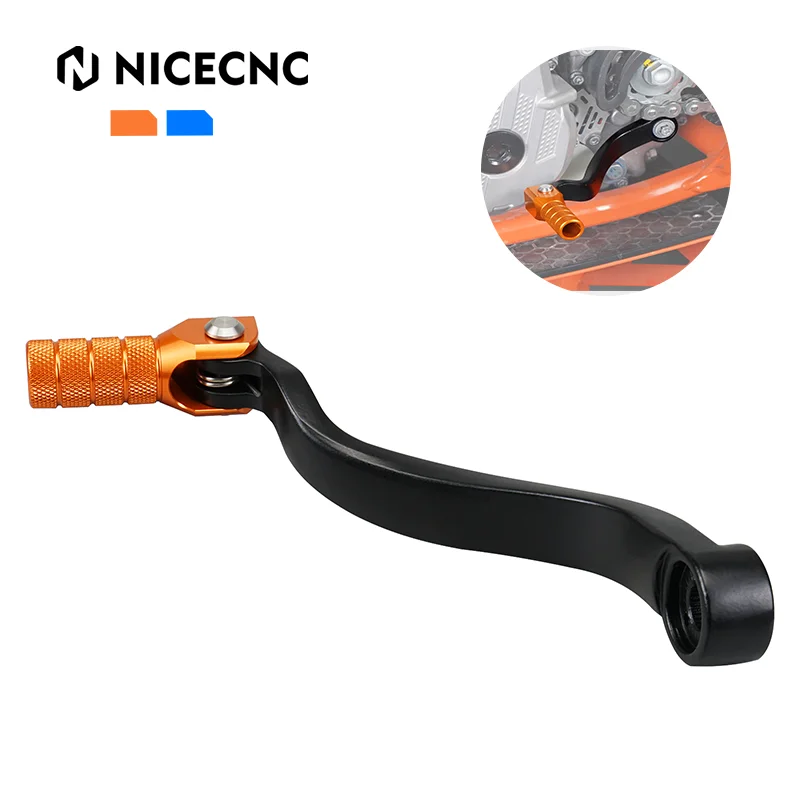 

Алюминиевый складной наконечник для мотоцикла NICECNC, кованый рычаг переключения передач, Рычажная педаль для KTM 250 приблизительно 2009-2011350 SXF EXC-F 11-19