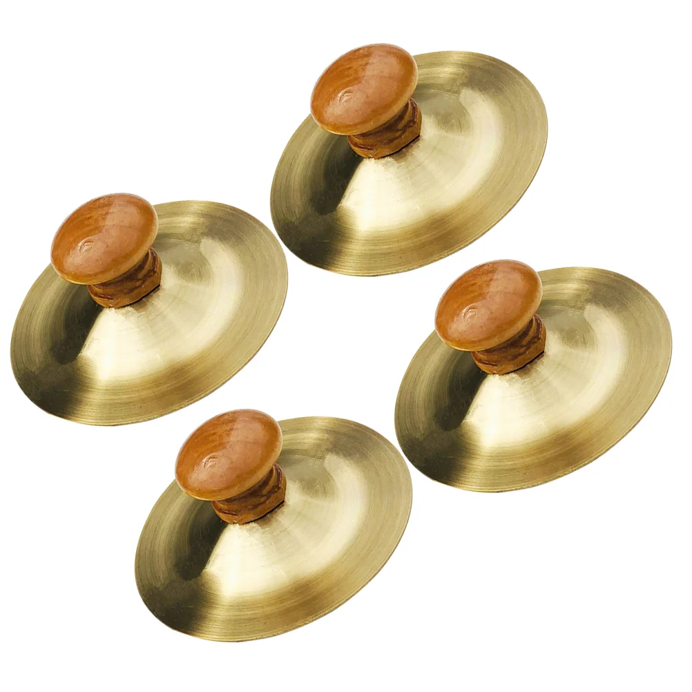 Детский ударный инструмент для большого пальца 4 шт. металлические маленькие