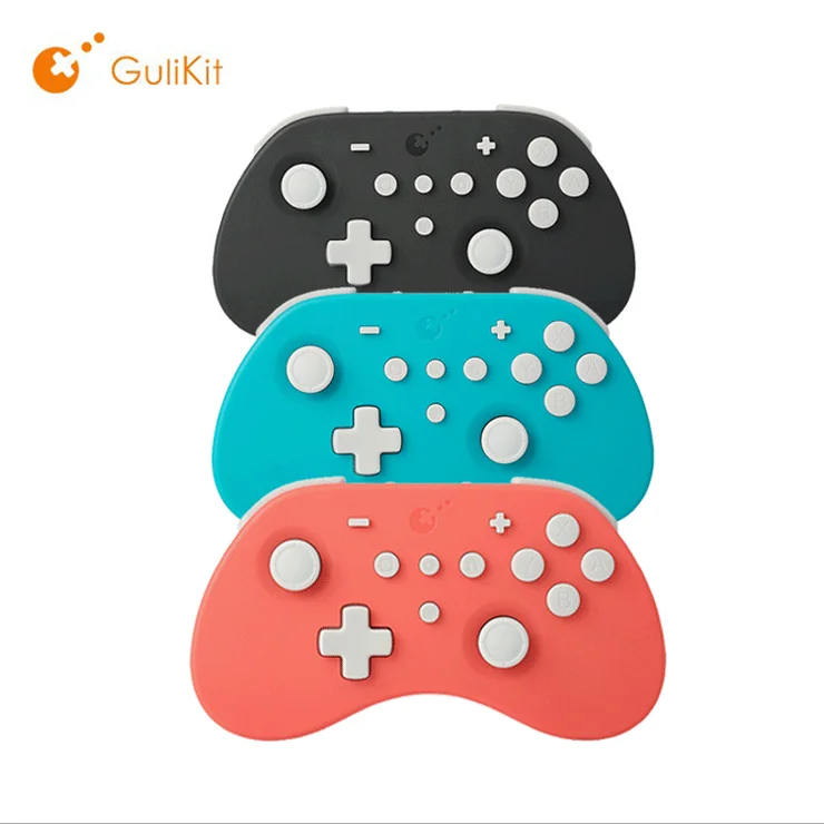 

Контроллер для Switch Windows iOS Android Gulikit NS19 Elves PRO беспроводной Bluetooth геймпад двойной Вибрационный Мотор турбо джойстик