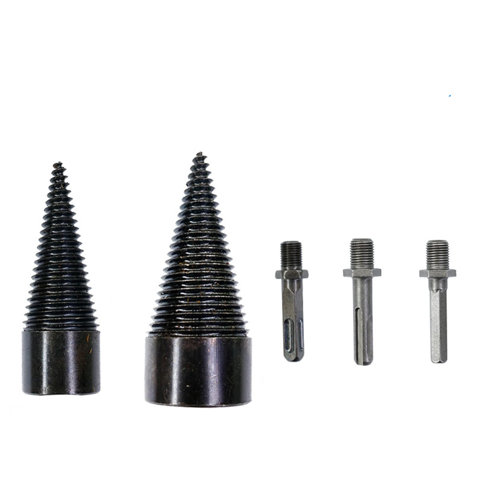 

Wood Log Splitter Drill Bit Square Round Hex Shank Firewood Drill Bits for Improving Working Efficiency