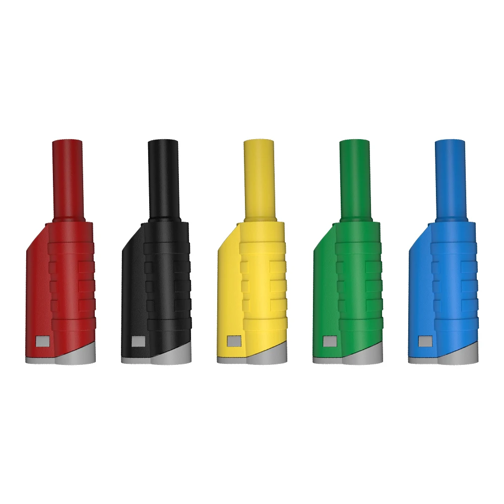 JZDZ Штабелируемые разъемы «банан», 5 шт., 4 мм