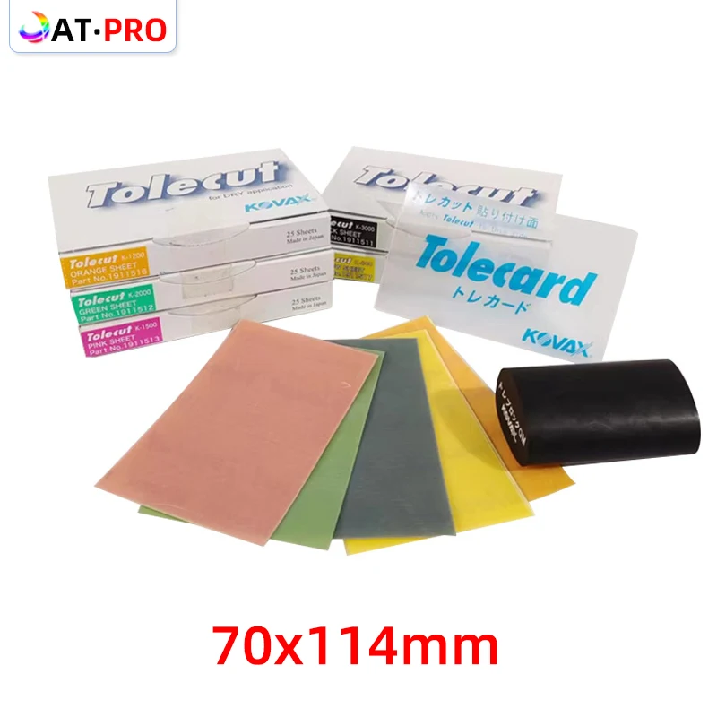 KOVAX1 Open 1 Dry Abrasive Paper 70x110mm25pcs Car Paint Flow Dust Scraping Point Grinding Polishing Blockgrinding Piece800-3000