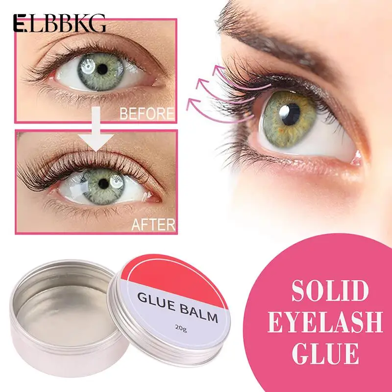 

20g Lash Lifting Glue Wax Eyelash Extension Non Irritation Strong Fixer Vegan Lash Glue Balm Lifting Lash Wax Fixing Glue