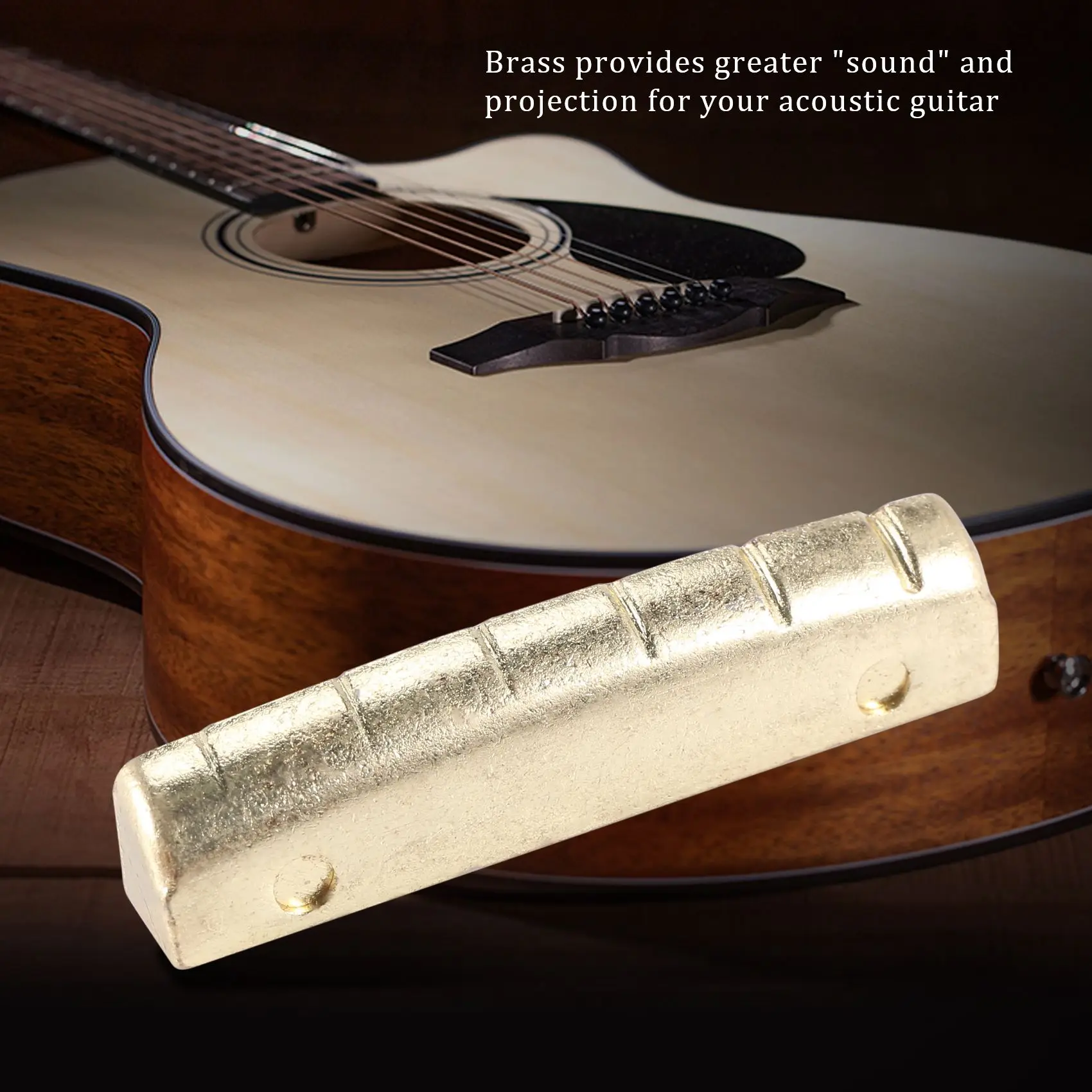 6 шт. мостовые штифты для гитары Br седельная гайка запасные части акустической